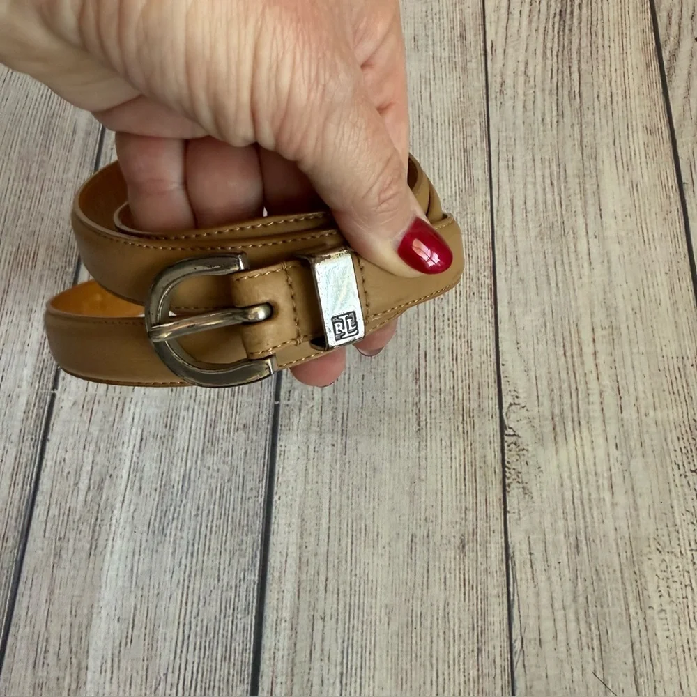 LAUREN Ralph Lauren Tan Belt Large